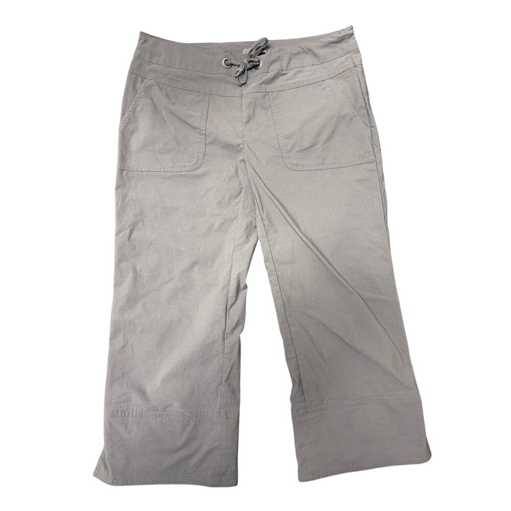 PrAna Cropped Length Hiking Pants - Gray - Size Medium